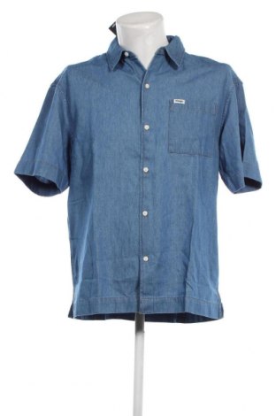 Herrenhemd Wrangler, Größe M, Farbe Blau, Preis € 15,77