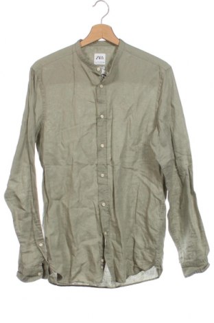 Pánska košeľa  Zara, Veľkosť S, Farba Zelená, Cena  18,27 €
