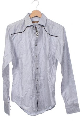 Herrenhemd Zara Man, Größe S, Farbe Grau, Preis 3,84 €