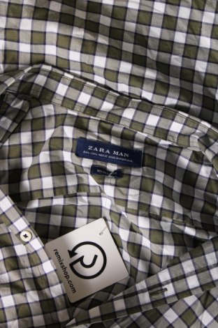 Ανδρικό πουκάμισο Zara Man, Μέγεθος M, Χρώμα Πολύχρωμο, Τιμή 12,79 €