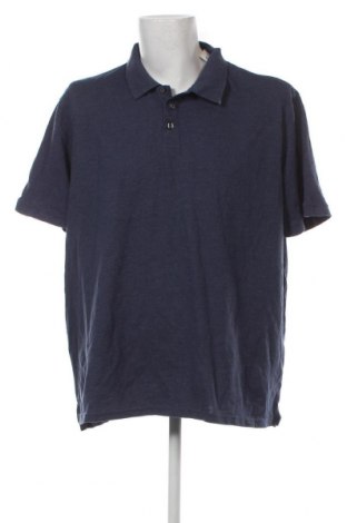 Ανδρικό t-shirt, Μέγεθος 5XL, Χρώμα Μπλέ, Τιμή 8,04 €