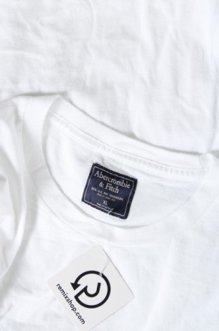 Męski T-shirt Abercrombie & Fitch, Rozmiar XL, Kolor Biały, Cena 130,28 zł