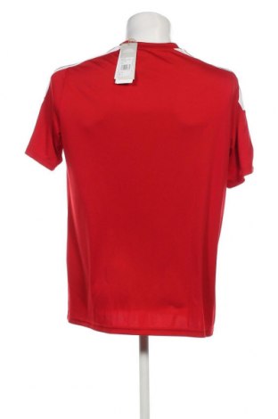 Мъжка тениска Adidas, Размер L, Цвят Червен, Цена 56,26 лв.