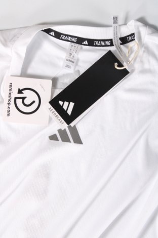 Мъжка тениска Adidas, Размер L, Цвят Бял, Цена 58,00 лв.