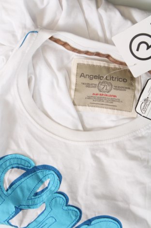 Мъжка тениска Angelo Litrico, Размер XXL, Цвят Бял, Цена 21,00 лв.