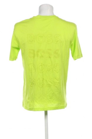 Męski T-shirt BOSS, Rozmiar M, Kolor Zielony, Cena 265,88 zł