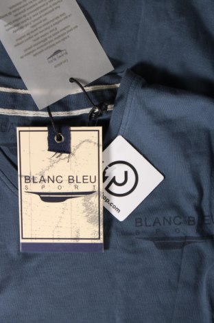 Herren T-Shirt Blanc Bleu, Größe M, Farbe Blau, Preis 45,16 €