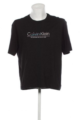 Herren T-Shirt Calvin Klein, Größe XL, Farbe Schwarz, Preis € 40,36