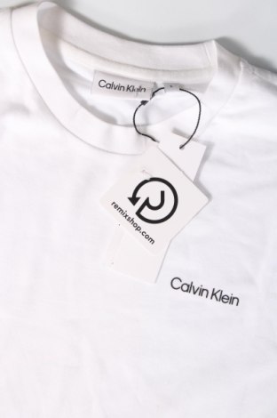 Tricou de bărbați Calvin Klein, Mărime S, Culoare Alb, Preț 105,26 Lei