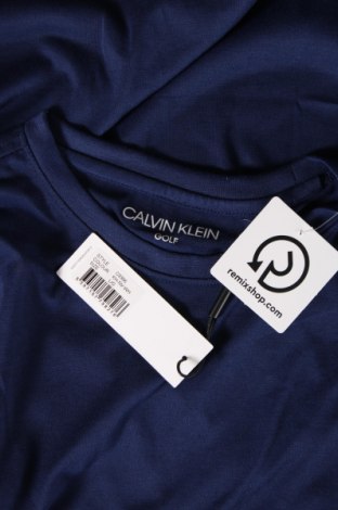 Męski T-shirt Calvin Klein, Rozmiar L, Kolor Niebieski, Cena 143,93 zł