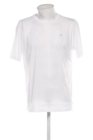 Herren T-Shirt Calvin Klein, Größe XL, Farbe Weiß, Preis 27,84 €