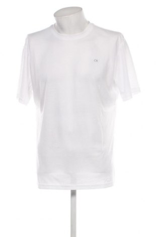 Męski T-shirt Calvin Klein, Rozmiar XL, Kolor Biały, Cena 143,93 zł