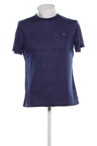 Мъжка тениска Calvin Klein, Размер M, Цвят Син, Цена 54,00 лв.