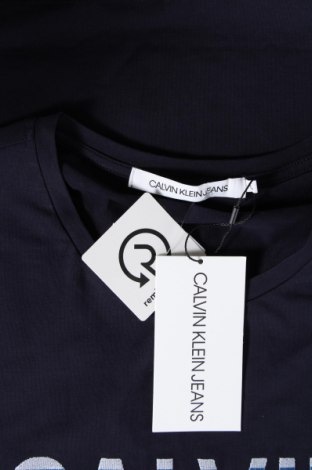 Męski T-shirt Calvin Klein Jeans, Rozmiar XL, Kolor Niebieski, Cena 181,25 zł