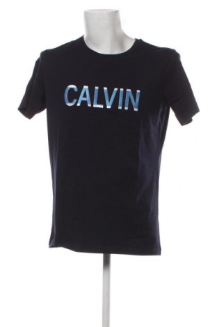 Мъжка тениска Calvin Klein Jeans, Размер XL, Цвят Син, Цена 64,60 лв.