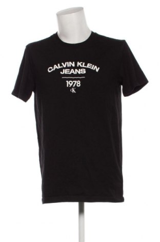 Tricou de bărbați Calvin Klein Jeans, Mărime XL, Culoare Negru, Preț 203,95 Lei