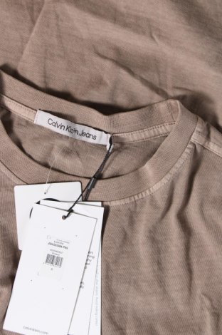 Męski T-shirt Calvin Klein Jeans, Rozmiar S, Kolor Brązowy, Cena 181,25 zł