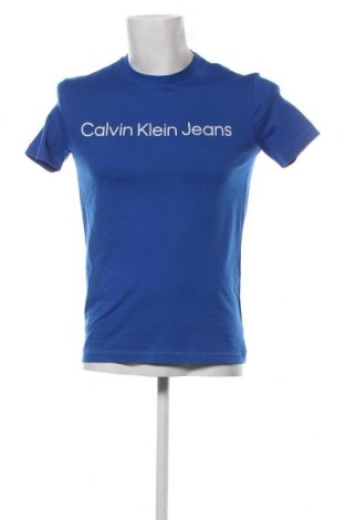 Pánské tričko  Calvin Klein Jeans, Velikost S, Barva Modrá, Cena  986,00 Kč
