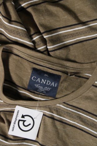 Ανδρικό t-shirt Canda, Μέγεθος 3XL, Χρώμα Πράσινο, Τιμή 8,04 €