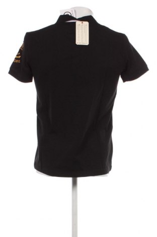 Мъжка тениска Cipo & Baxx, Размер M, Цвят Черен, Цена 39,52 лв.