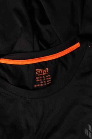 Ανδρικό t-shirt Crivit, Μέγεθος XL, Χρώμα Μαύρο, Τιμή 6,59 €