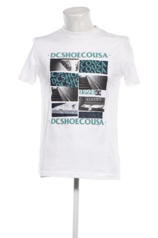 Ανδρικό t-shirt DC Shoes, Μέγεθος S, Χρώμα Λευκό, Τιμή 24,12 €
