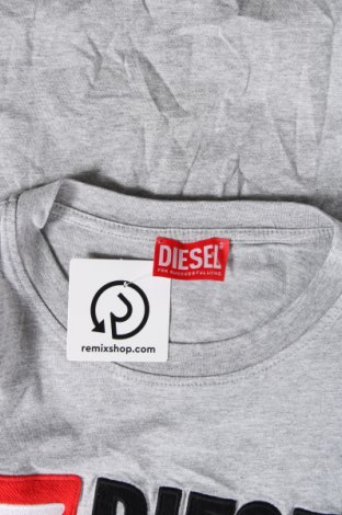Ανδρικό t-shirt Diesel, Μέγεθος M, Χρώμα Γκρί, Τιμή 75,39 €