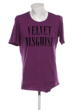 Ανδρικό t-shirt Diesel, Μέγεθος XXL, Χρώμα Βιολετί, Τιμή 71,37 €
