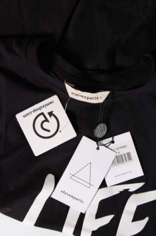 Herren T-Shirt Eleven Paris, Größe L, Farbe Schwarz, Preis € 34,00