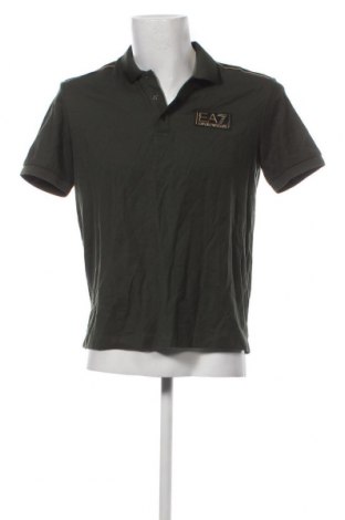 Мъжка тениска Emporio Armani, Размер M, Цвят Зелен, Цена 144,40 лв.