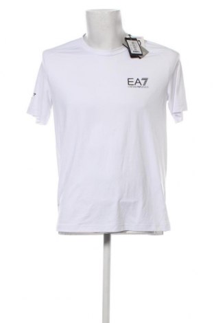 Męski T-shirt Emporio Armani, Rozmiar L, Kolor Biały, Cena 372,74 zł