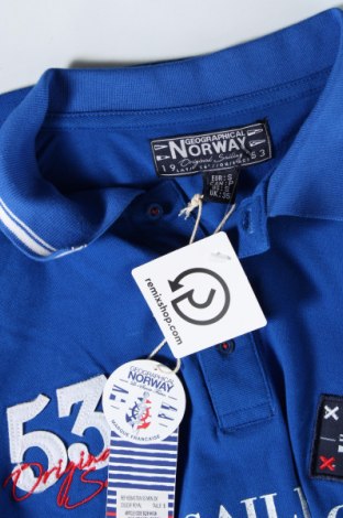 Pánské tričko  Geographical Norway, Velikost S, Barva Modrá, Cena  542,00 Kč