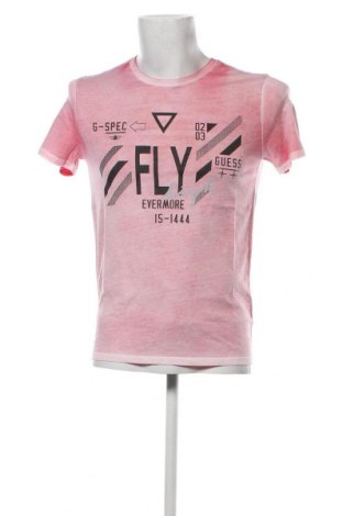 Ανδρικό t-shirt Guess, Μέγεθος XS, Χρώμα Ρόζ , Τιμή 28,04 €