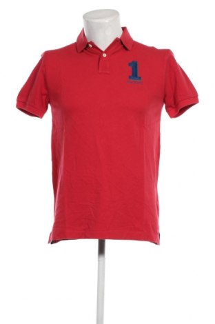 Мъжка тениска Hackett, Размер S, Цвят Червен, Цена 44,20 лв.