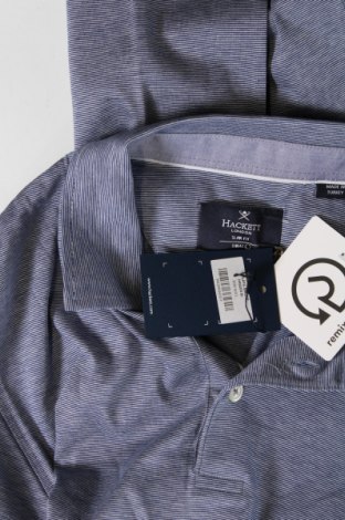 Herren T-Shirt Hackett, Größe S, Farbe Blau, Preis 35,05 €