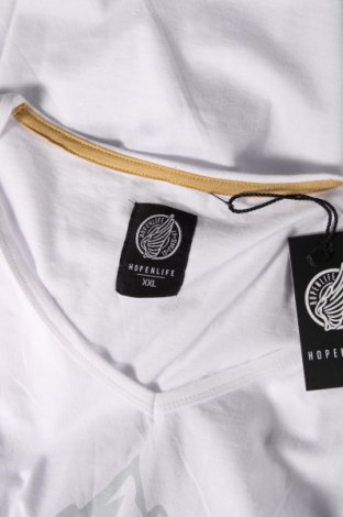 Мъжка тениска Hopenlife, Размер XXL, Цвят Бял, Цена 52,00 лв.