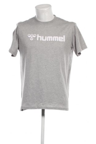 Męski T-shirt Hummel, Rozmiar L, Kolor Szary, Cena 77,30 zł