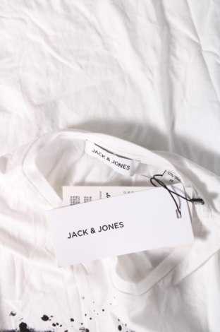 Tricou de bărbați Jack & Jones, Mărime M, Culoare Alb, Preț 88,82 Lei