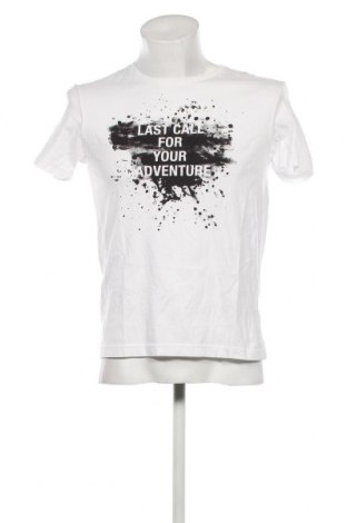 Ανδρικό t-shirt Jack & Jones, Μέγεθος M, Χρώμα Λευκό, Τιμή 8,35 €