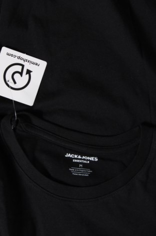 Мъжка тениска Jack & Jones, Размер M, Цвят Черен, Цена 27,00 лв.