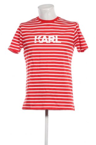 Мъжка тениска Karl Lagerfeld, Размер M, Цвят Червен, Цена 105,00 лв.