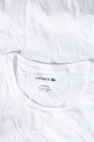 Pánske tričko  Lacoste Underwear, Veľkosť L, Farba Biela, Cena  35,05 €