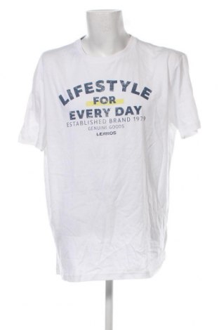 Herren T-Shirt Lerros, Größe 3XL, Farbe Weiß, Preis 6,96 €