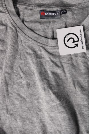 Ανδρικό t-shirt Modyf, Μέγεθος 4XL, Χρώμα Γκρί, Τιμή 21,03 €