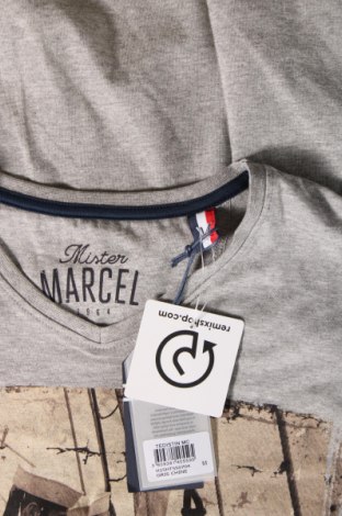 Ανδρικό t-shirt Mr Marcel, Μέγεθος M, Χρώμα Γκρί, Τιμή 14,95 €