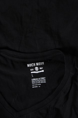 Tricou de bărbați Much More, Mărime L, Culoare Negru, Preț 42,76 Lei