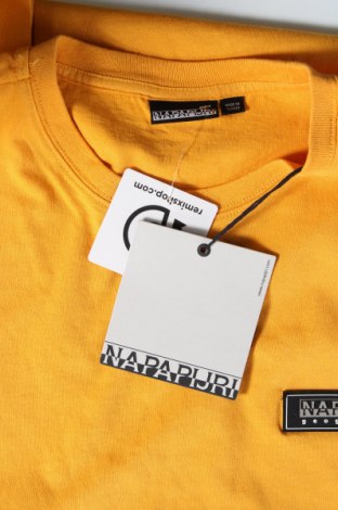 Мъжка тениска Napapijri, Размер S, Цвят Жълт, Цена 64,60 лв.