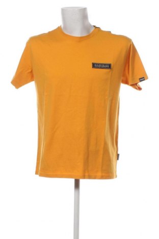 Мъжка тениска Napapijri, Размер S, Цвят Жълт, Цена 68,00 лв.