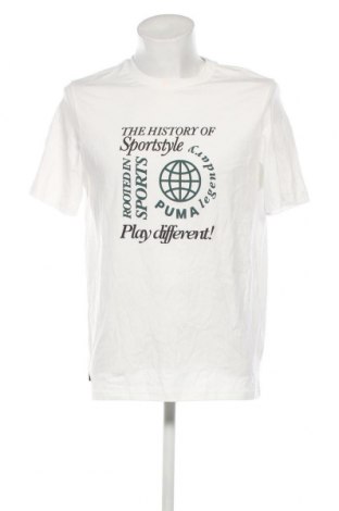 Herren T-Shirt PUMA, Größe L, Farbe Weiß, Preis 26,80 €
