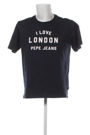 Herren T-Shirt Pepe Jeans, Größe M, Farbe Blau, Preis 26,80 €